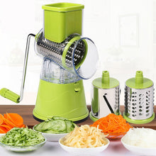 Load image into Gallery viewer, Multi-function rotary grater vegetable shredded potato machine vegetable grater manual cabbage kitchen knife kitchen tool