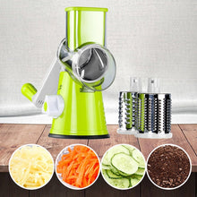 Load image into Gallery viewer, Multi-function rotary grater vegetable shredded potato machine vegetable grater manual cabbage kitchen knife kitchen tool