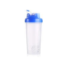 Load image into Gallery viewer, 600ml Protable Shaker Bottle Whey Protein Powder Gym Sports Bottle With Stirring Ball Leak Proof Lid Travel Outdoor Water Bottle
