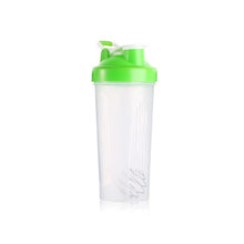 Load image into Gallery viewer, 600ml Protable Shaker Bottle Whey Protein Powder Gym Sports Bottle With Stirring Ball Leak Proof Lid Travel Outdoor Water Bottle
