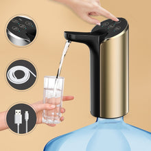 Load image into Gallery viewer, Automatic Electric Water Dispenser Pump Stainless Steel Gallon Portable Drinking Bottle Switch Smart Wireless Water Pump Hot
